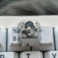1U Titanium Alloy Artisan Keycaps Precision Pointillism + Anodizing for Mechanical Keyboard -Yamada Ryo